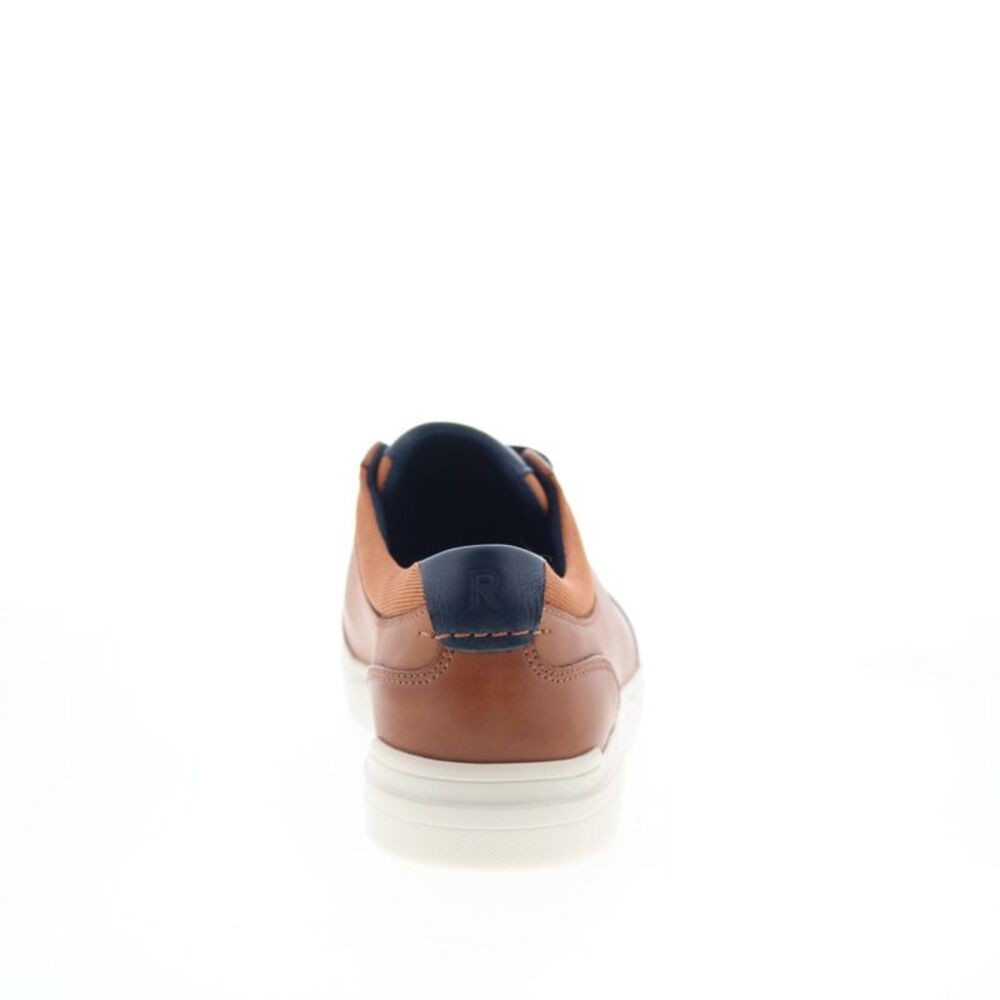 Rockport Mens Total Motion Court Blucher Brown Shoes (NWT) - Picture 6 of 7